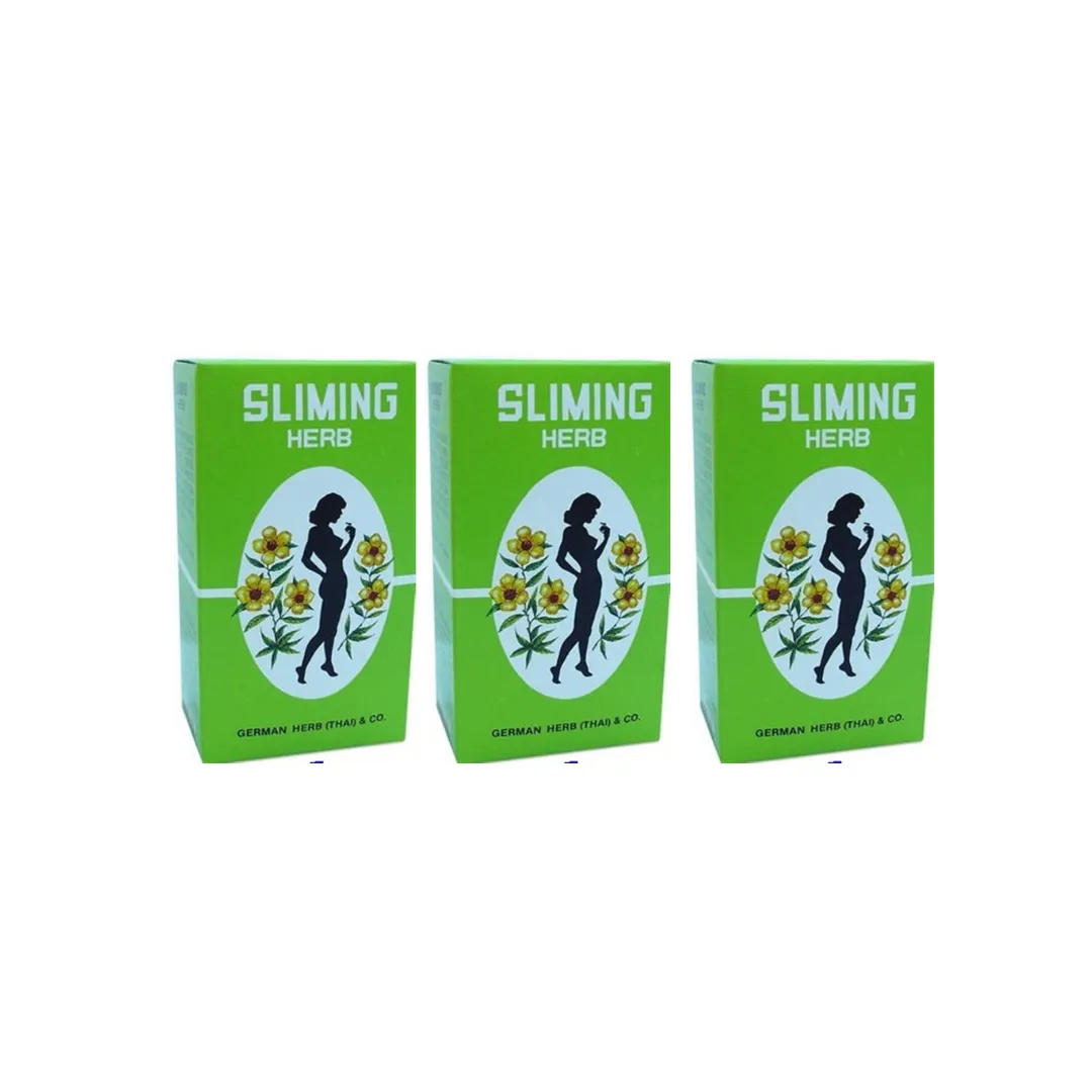 Slimming Herb Diet Tea Bags - 50 Teabags Herbal Tea Box (41g) - Pack of 3 | Best Slimming Tea for Weight Loss