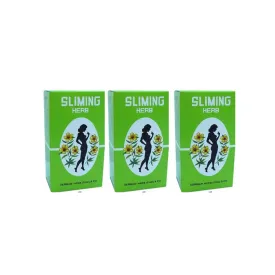 Slimming Herb Diet Tea Bags - 50 Teabags Herbal Tea Box (41g) - Pack of 3 | Best Slimming Tea for Weight Loss