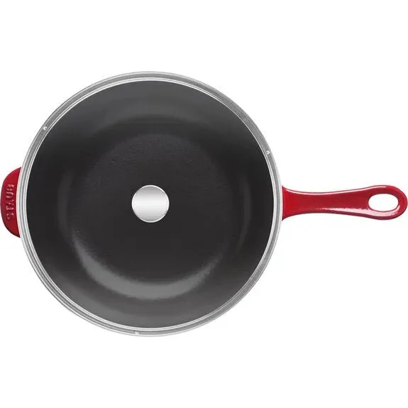 STAUB Cast Iron Frying Pan - 26cm / Cherry