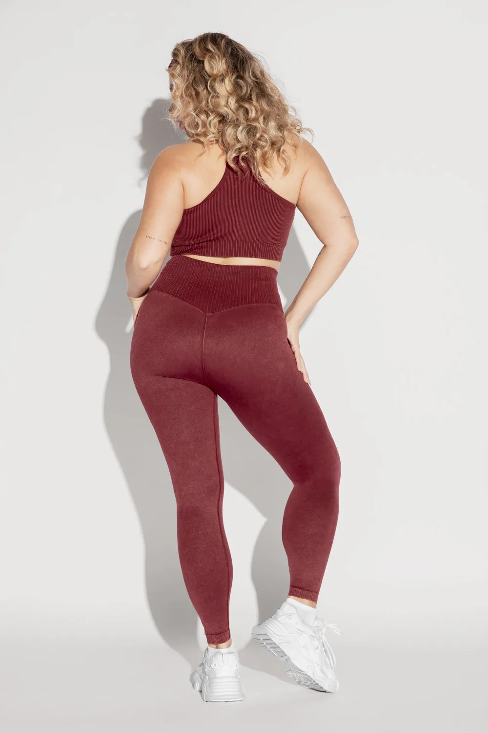 Supersculpt™ Seamless Leggings - Garnet