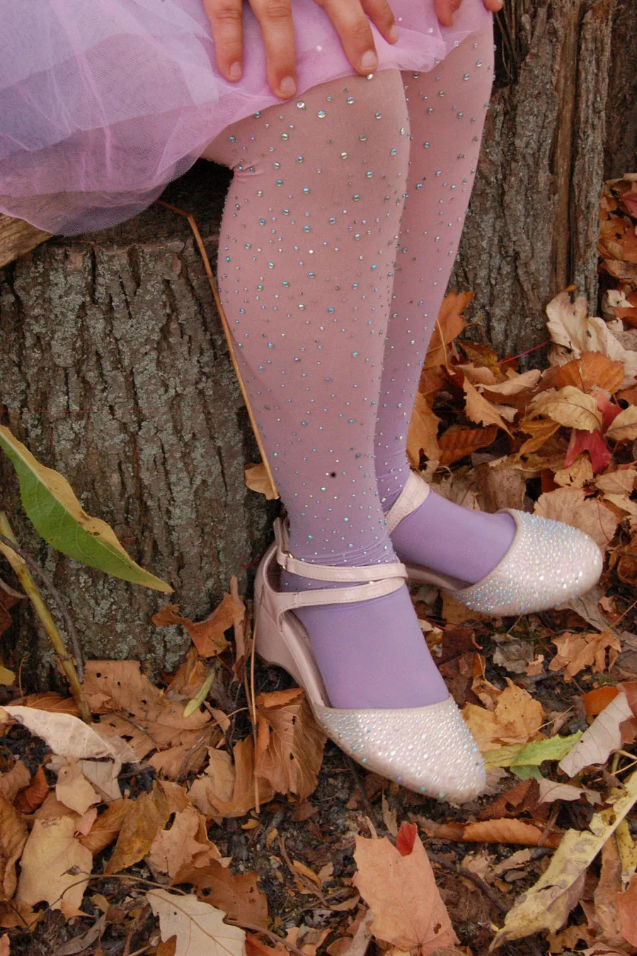 Tights Ombre Lilac/pink/blue