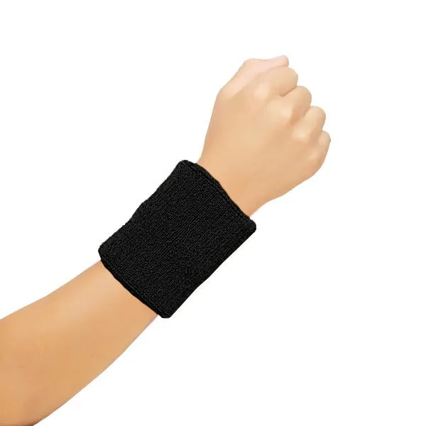 Towelling Wrist Band - Absorbent Comfort for Your Active Pursuits