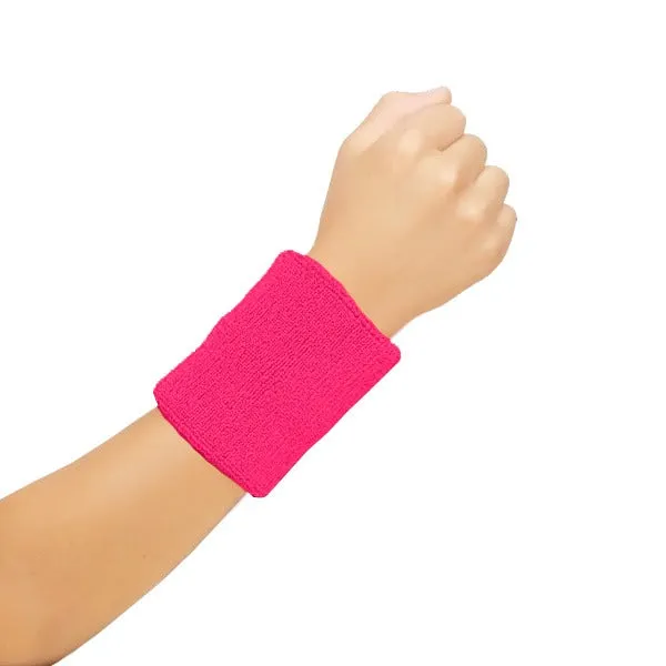 Towelling Wrist Band - Absorbent Comfort for Your Active Pursuits