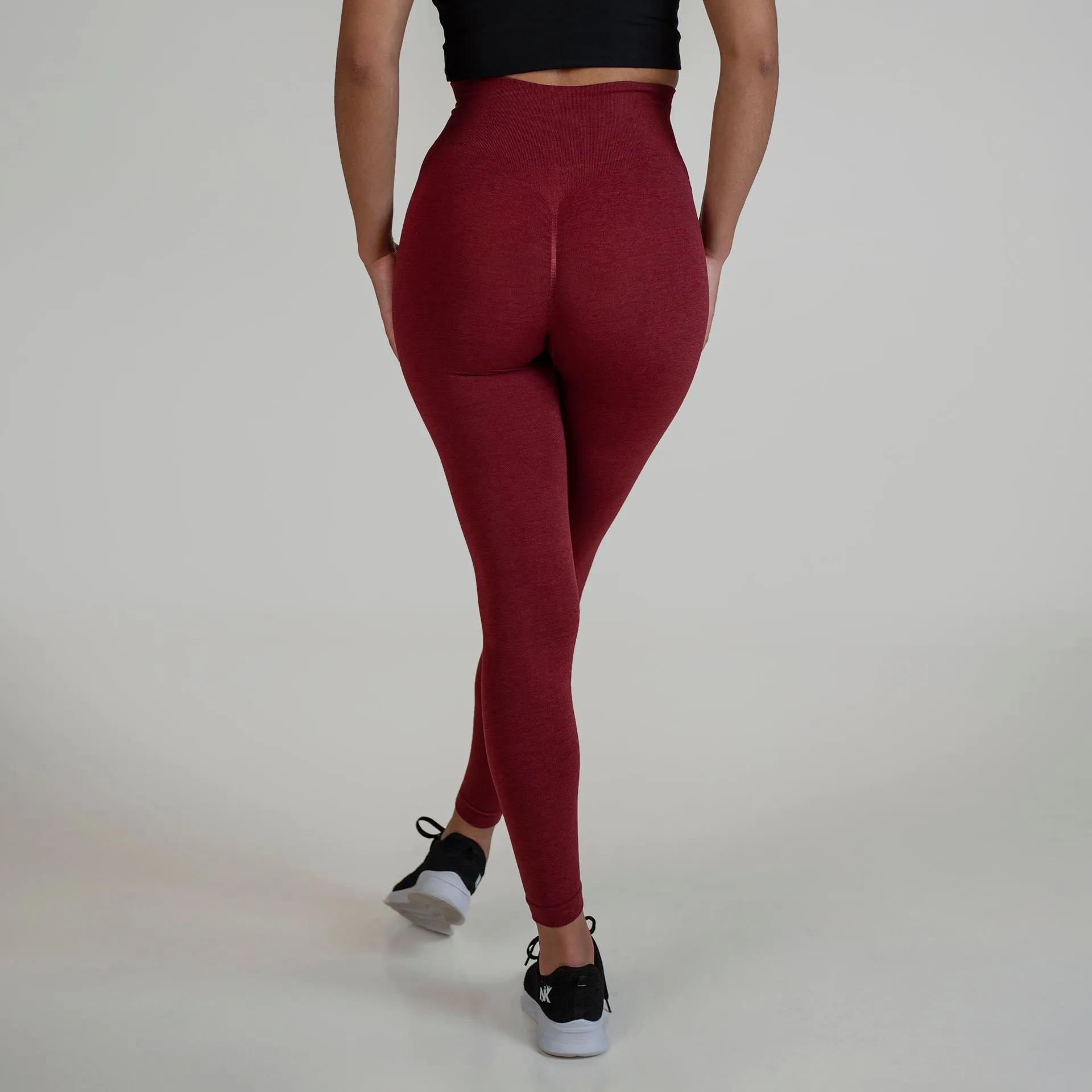 Vortex Leggings - Burgundy (Scrunch)