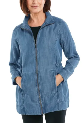 Women's Chambray Daylee Jacket  |  Light Indigo Chambray