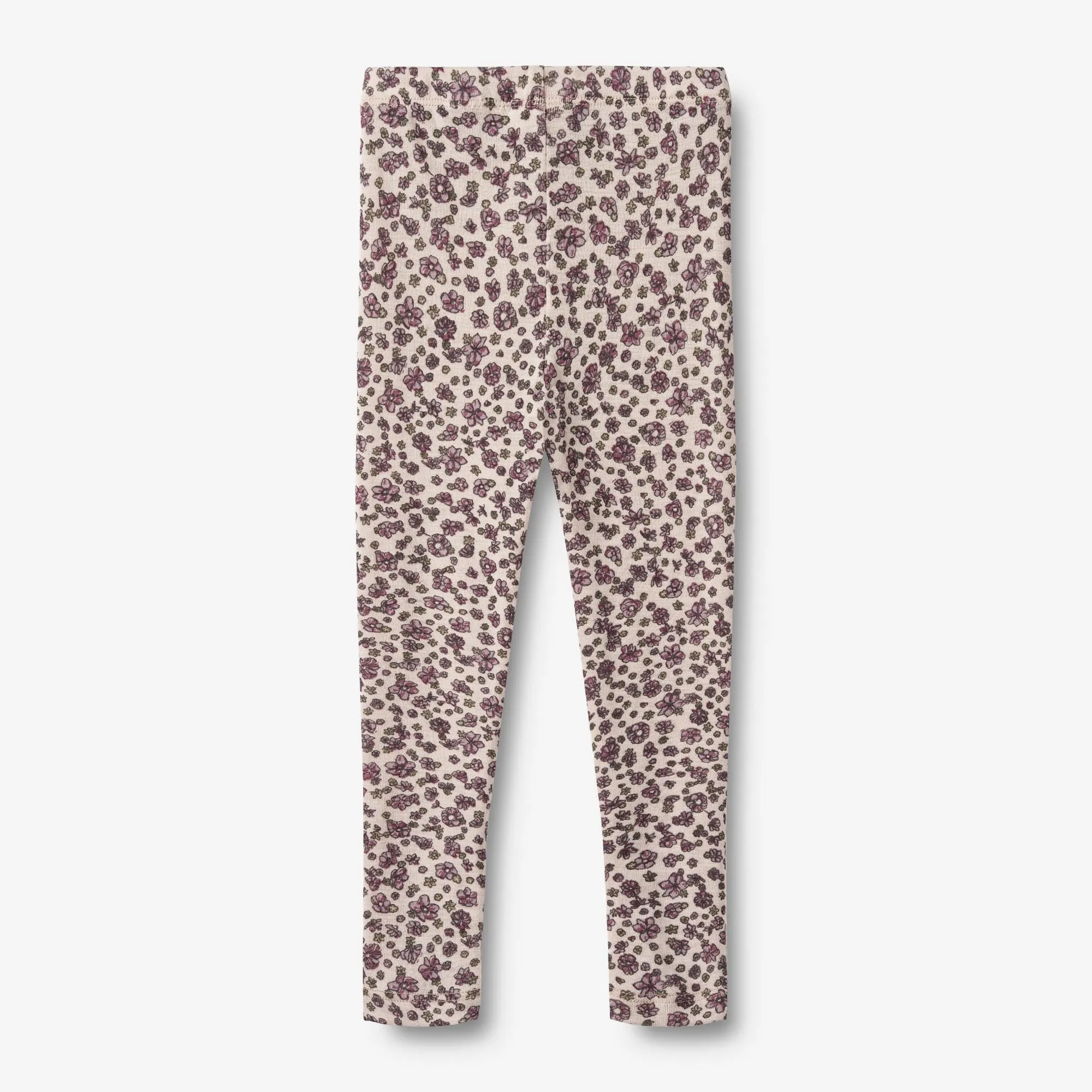 Wool Leggings Agi - autumn flowers