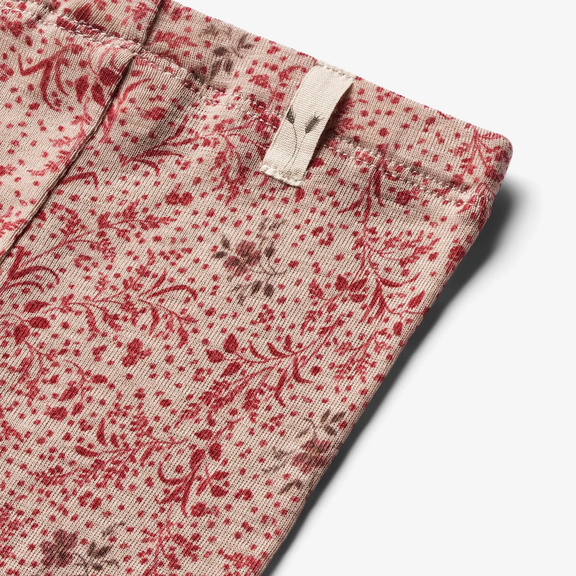 Wool Leggings | Baby - cherry flowers