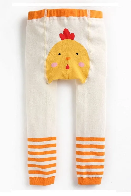 Yellow Chicky Baby Leggings